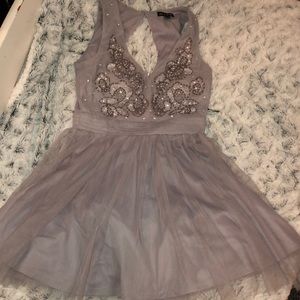 NORDSTROM light grey dress size 1